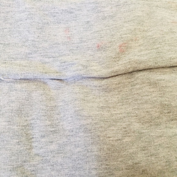 GAP Body Hooded Zip Jacket With Pockets & Ribbon Trim Detailing Grey Size Large - Picture 6 of 7